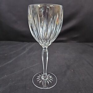 Cristal D'Arques-Durand Classic Pattern Crystal Wine Glass Water Goblet 8.5"